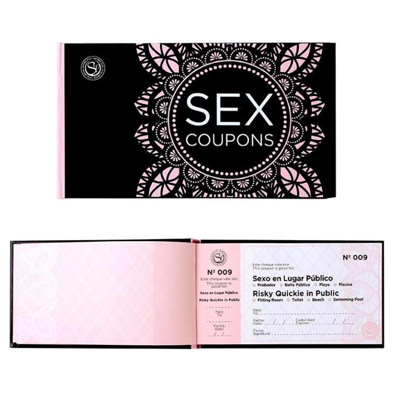 SECRETPLAY Sex Coupons – erotyczna gra po hiszpańsku i angielsku