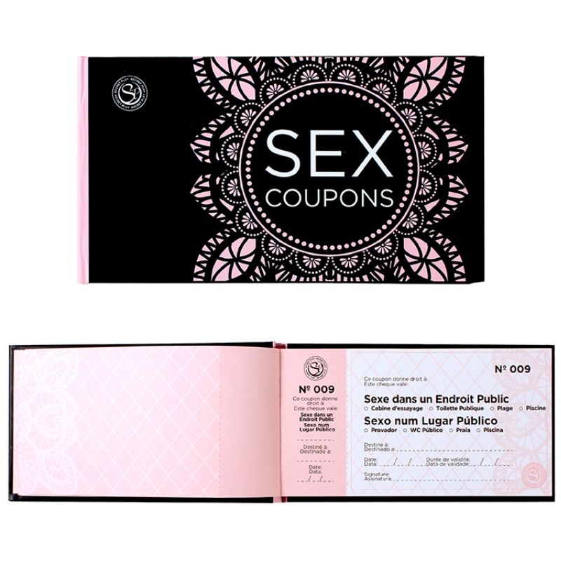 SECRETPLAY Sex Coupons, gra erotyczna po francusku i portugalsku