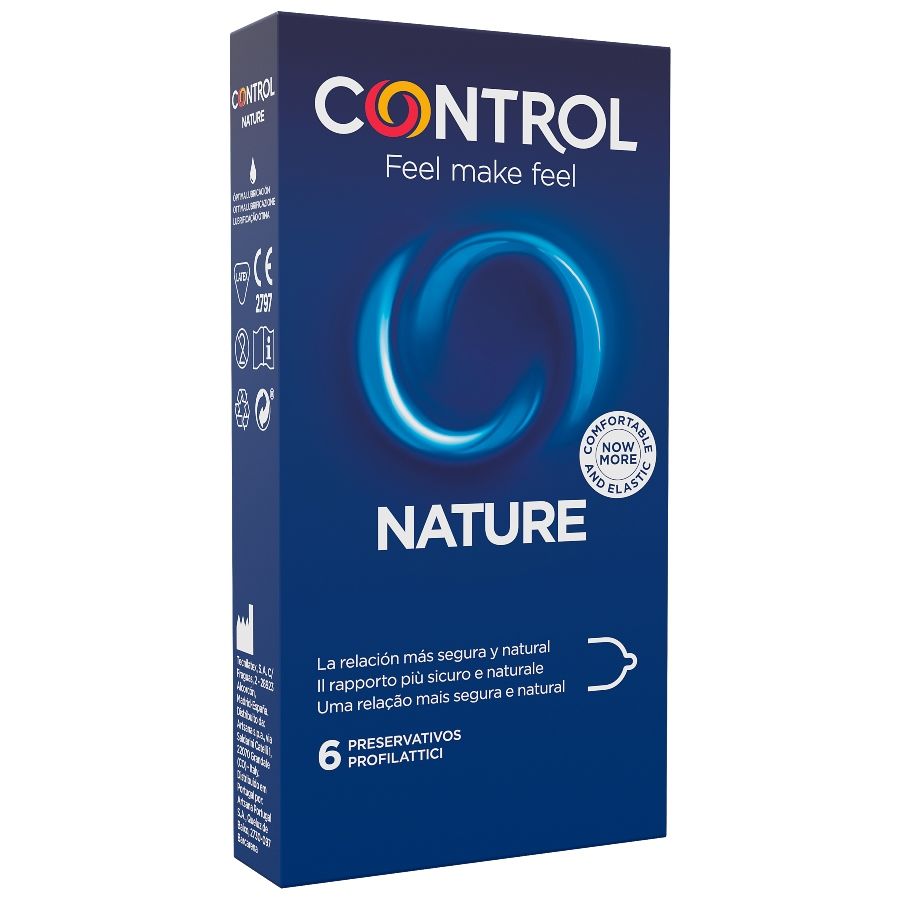 Prezerwatywy CONTROL Adapta Nature, standardowe, 6 sztuk