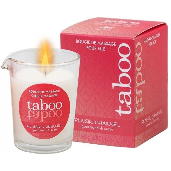 Świeca do masażu RUF Taboo Plaisir Charnel, 60 g