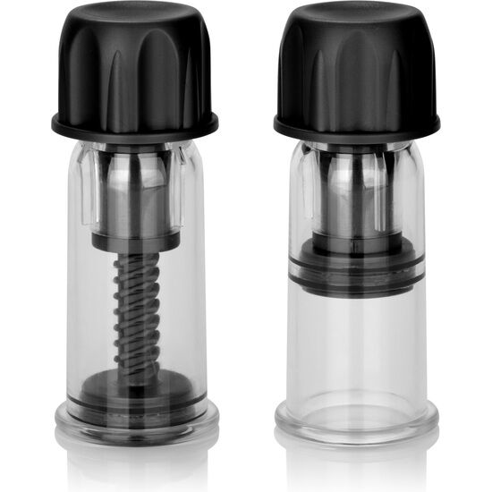 CalExotics Vacuum Twist przyssawki na sutki, 2 sztuki