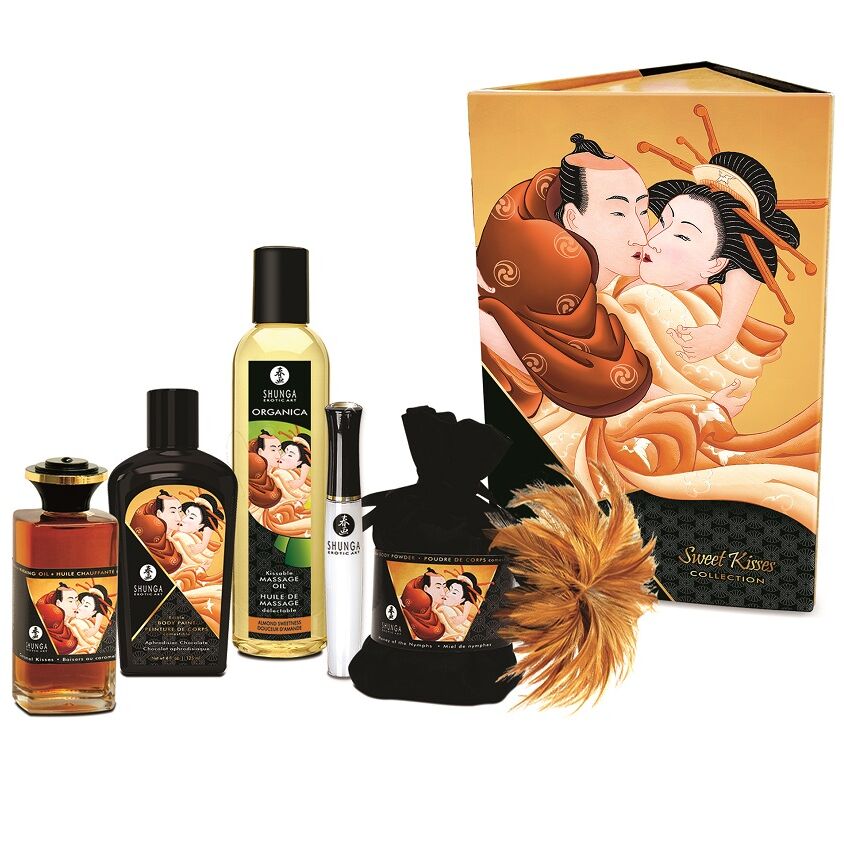 Zestaw prezentowy do masażu Shunga Sweet Kisses Collection Kit