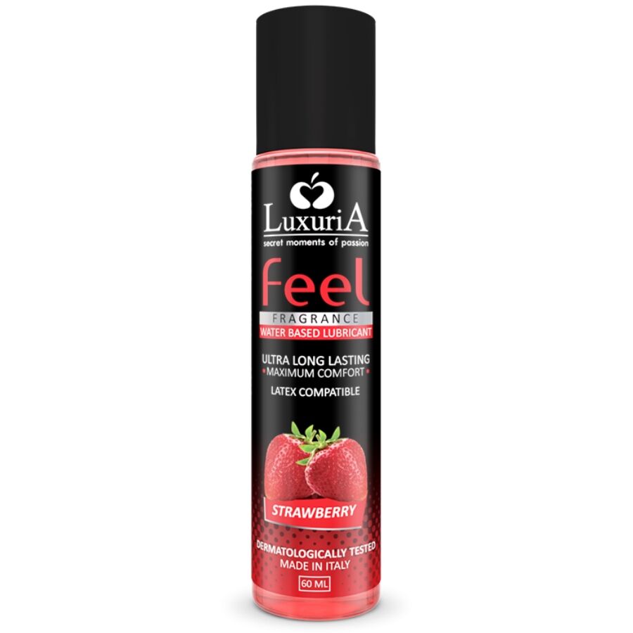 INTIMATELINE Luxuria Feel żel intymny o zapachu truskawkowym, 60 ml