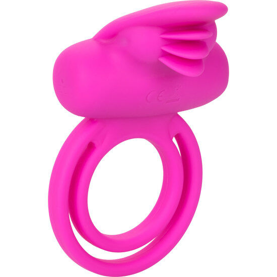 CalExotics Dual Clit Flicker Enhancer, wibrujący pierścień erekcyjny