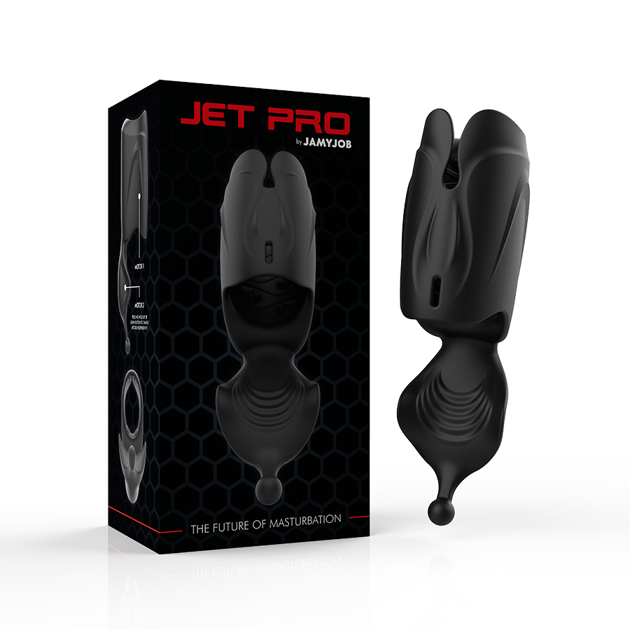 Wibrujący masturbator JAMYJOB z ładowaniem USB