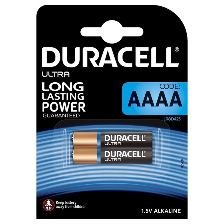 Bateria AAAA 1,5 V o długiej żywotności do małych urządzeń, 2 sztuki DURACELL