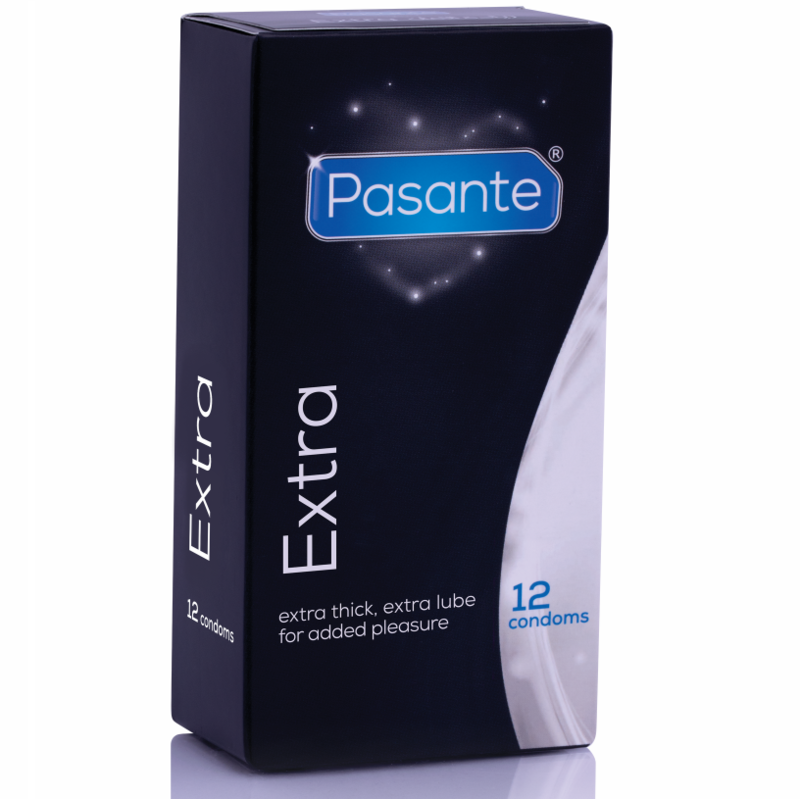 Prezerwatywy Pasante Extra Thick, 12 sztuk