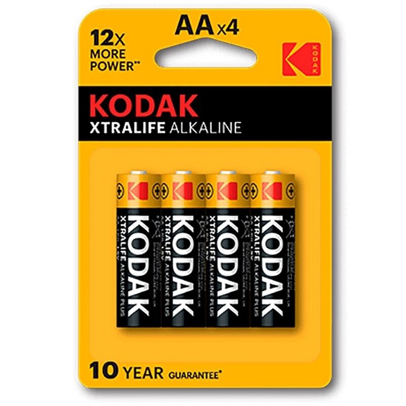 Baterie alkaliczne AA o długiej żywotności do urządzeń codziennego użytku i elektroniki KODAK