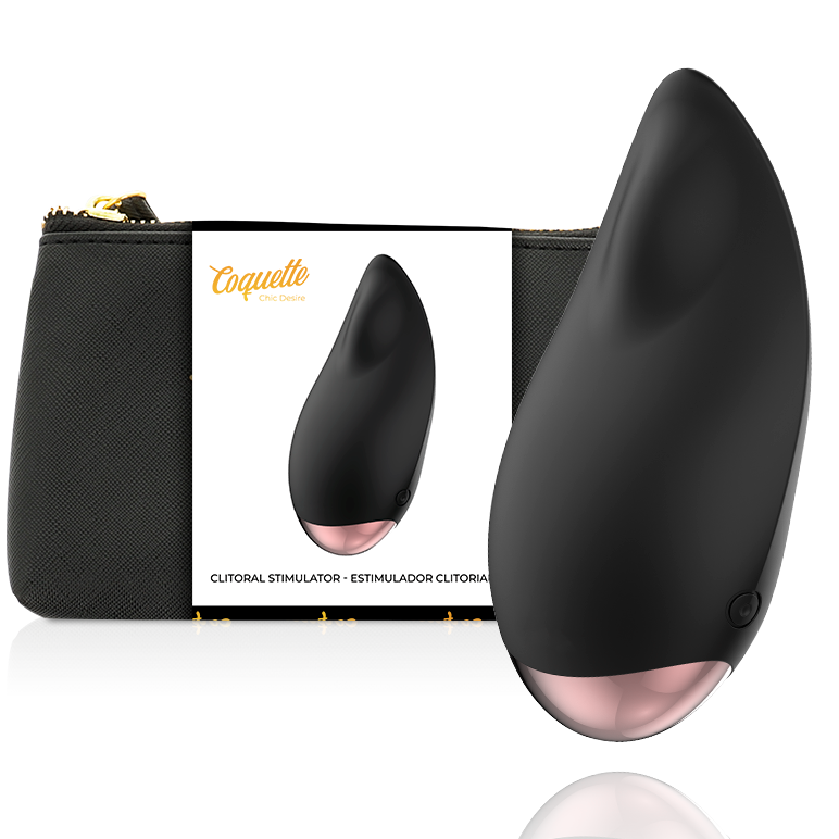 Miniwibrator Coquette Chic Desire Drop, czarno złoty