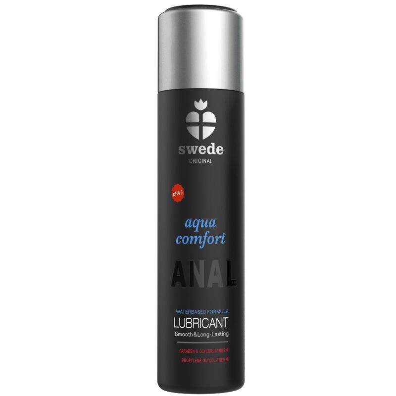 SWEDE Aqua Comfort Anal, lubrykant analny na bazie wody, 120 ml