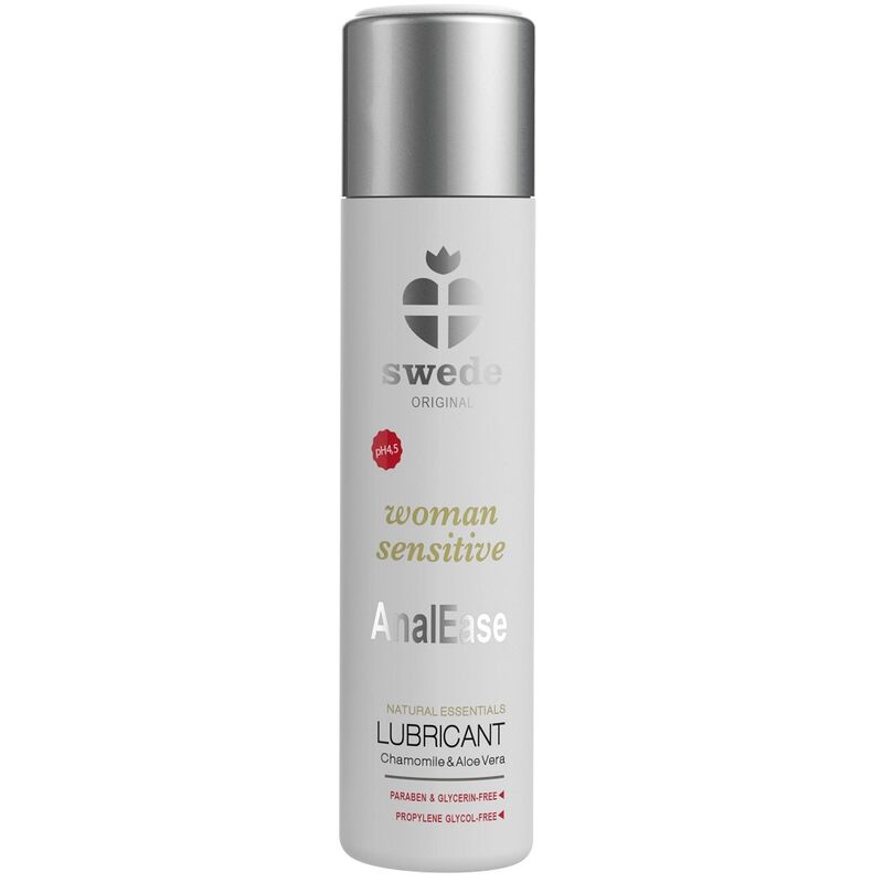 Lubrykant na bazie wody Swede Woman Sensitive AnalEase, 60 ml