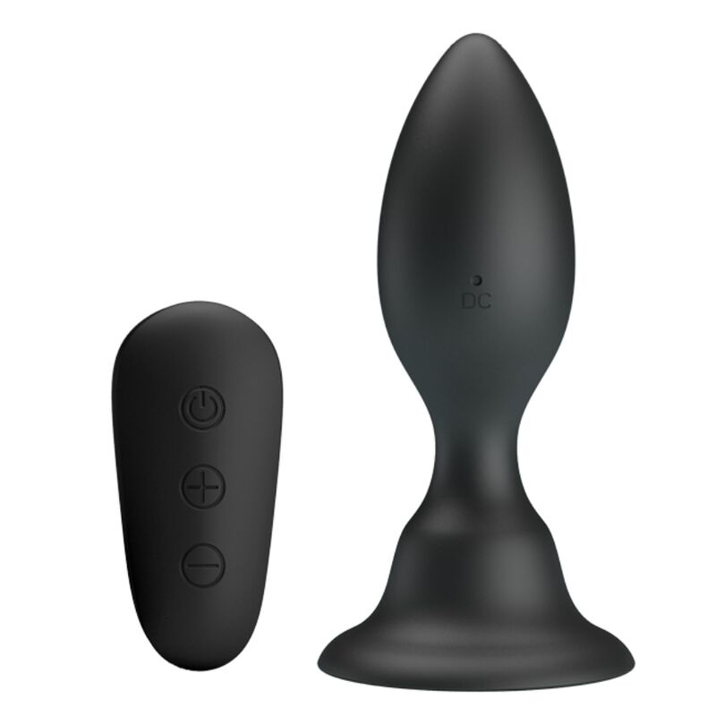 Wibrujący korek analny MR PLAY z pilotem
