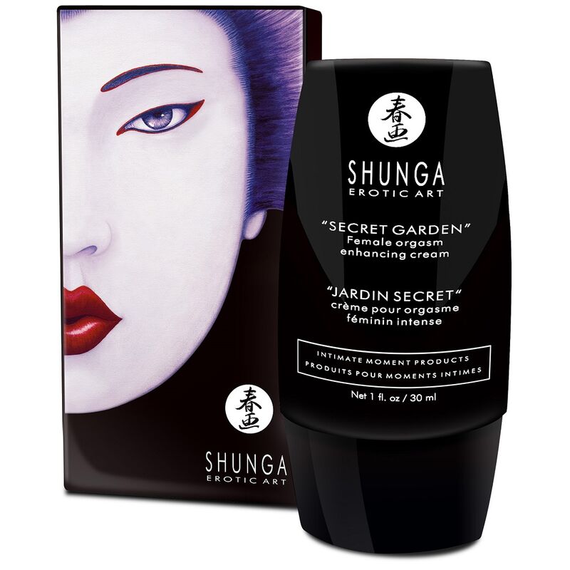 Stymulujący krem Shunga Secret Garden, 30 ml