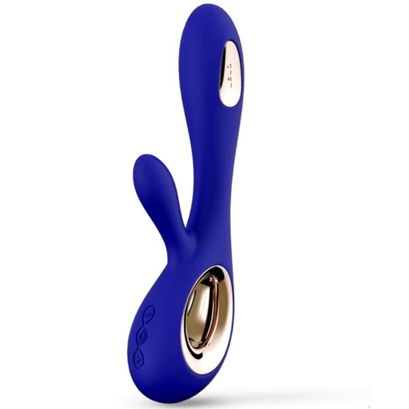 LELO Soraya Wave wibrator króliczek w kolorze Midnight Blue
