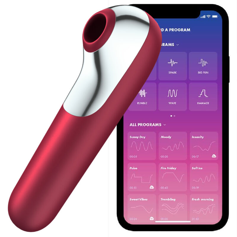 Wibrator łechtaczkowy Satisfyer Dual Love sterowany aplikacją
