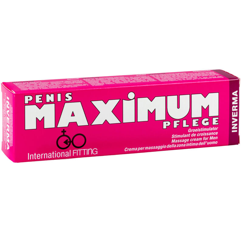 INVERMA Penis Maximum Pflege Cream krem do masażu intymnego