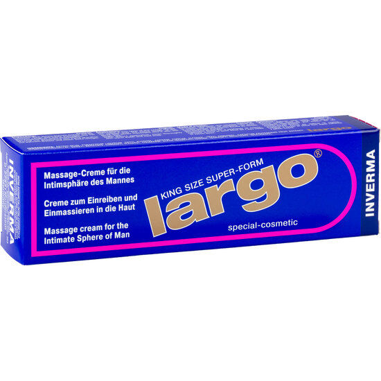 Krem do masażu zewnętrznych okolic intymnych dla mężczyzn INVERMA Largo, 40 ml