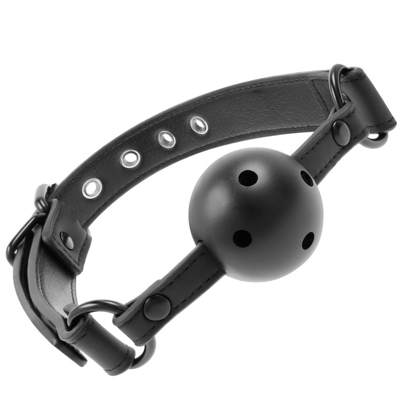 FETISH SUBMISSIVE knebel z otworami do oddychania