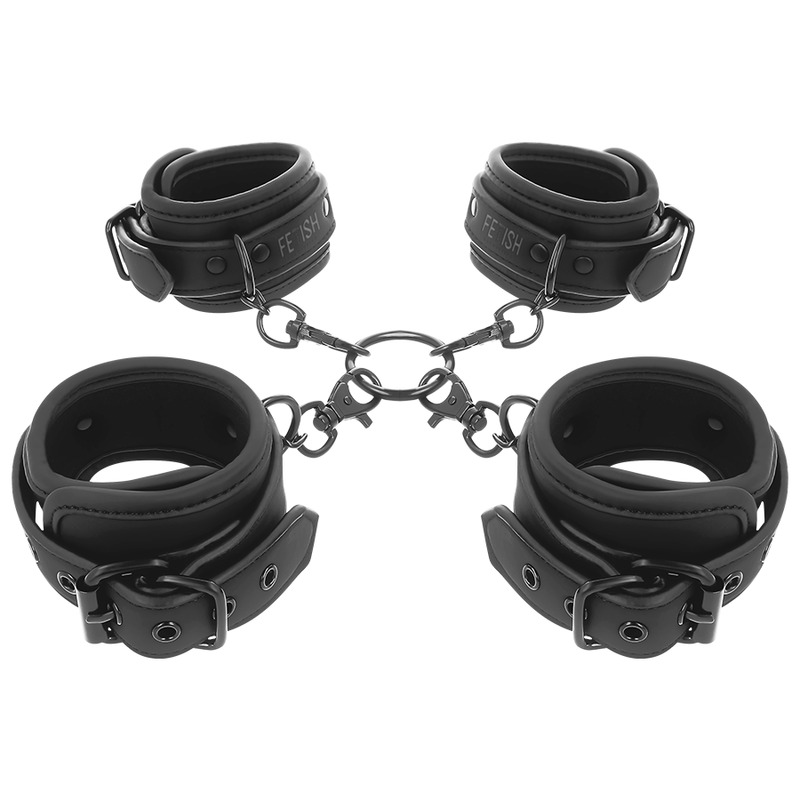 Kajdanki Fetish Submissive na nadgarstki i kostki