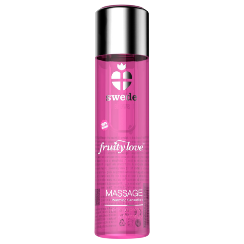 SWEDE Fruity Love olejek do masażu o zapachu grejpfruta i mango, 120 ml