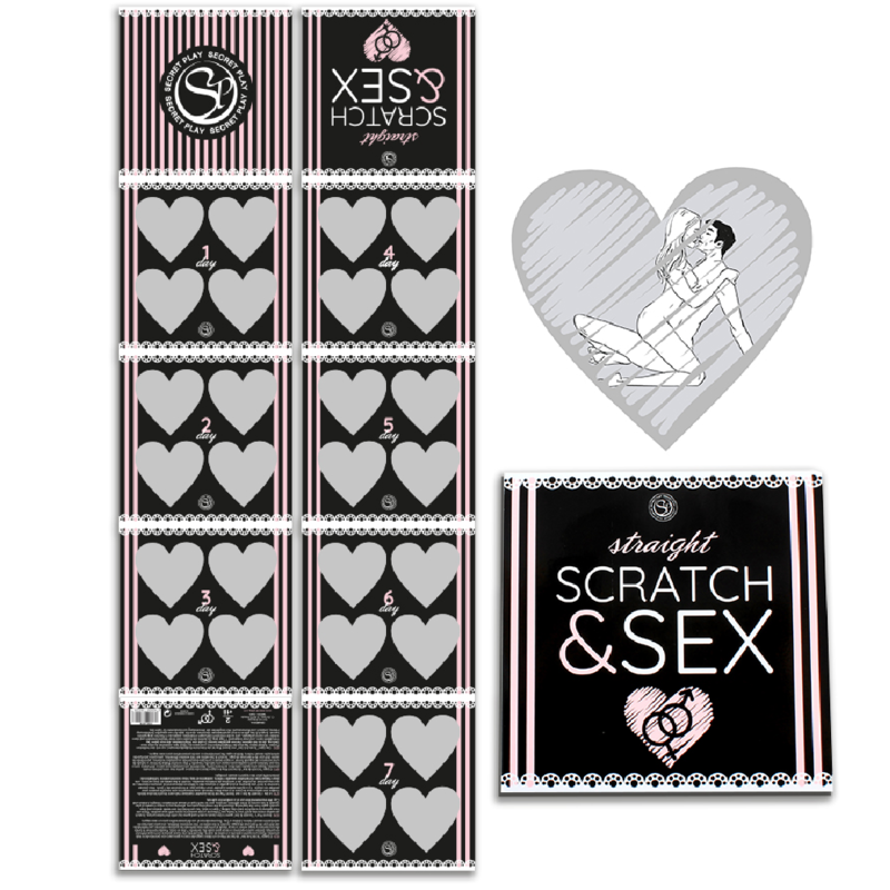 Secretplay Scratch & Sex gra erotyczna dla par heteroseksualnych