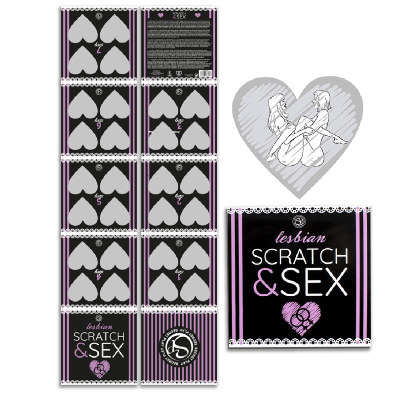 Gra erotyczna Secretplay Scratch & Sex dla par lesbijskich