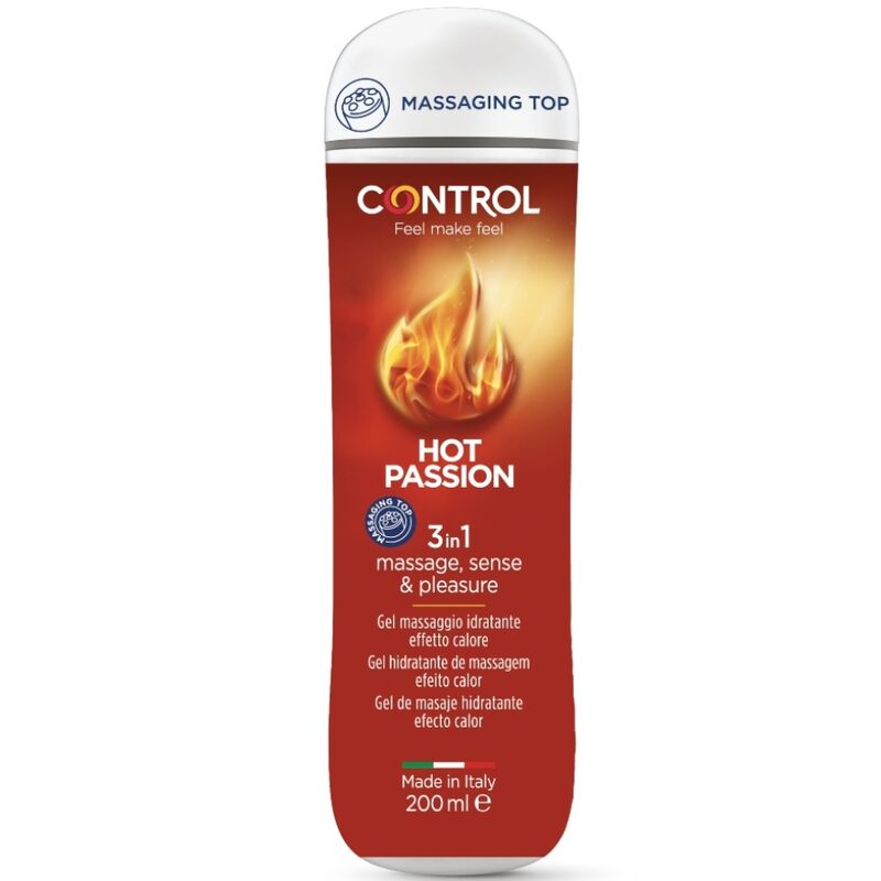 Control Hot Passion żel 3 w 1, 200 ml