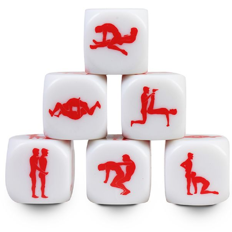 Kostki do gry Secretplay Kamasutra Gay, 25 mm