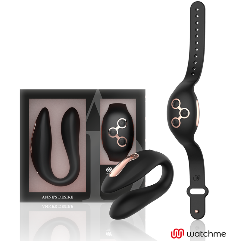 Wibrator Dual Pleasure ANNE'S DESIRE z pilotem WATCHME
